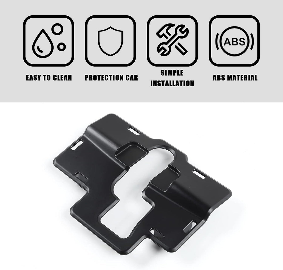 Engine Hood Lock Trim Dust-Proof Protection Gap Cover U656784