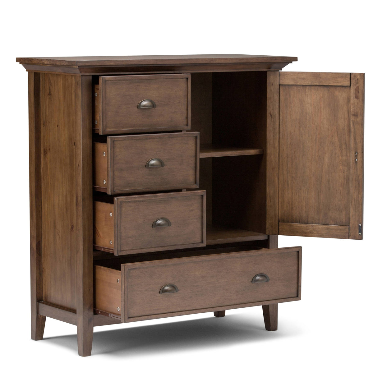 Solid Wood Storage Cabinet Q265