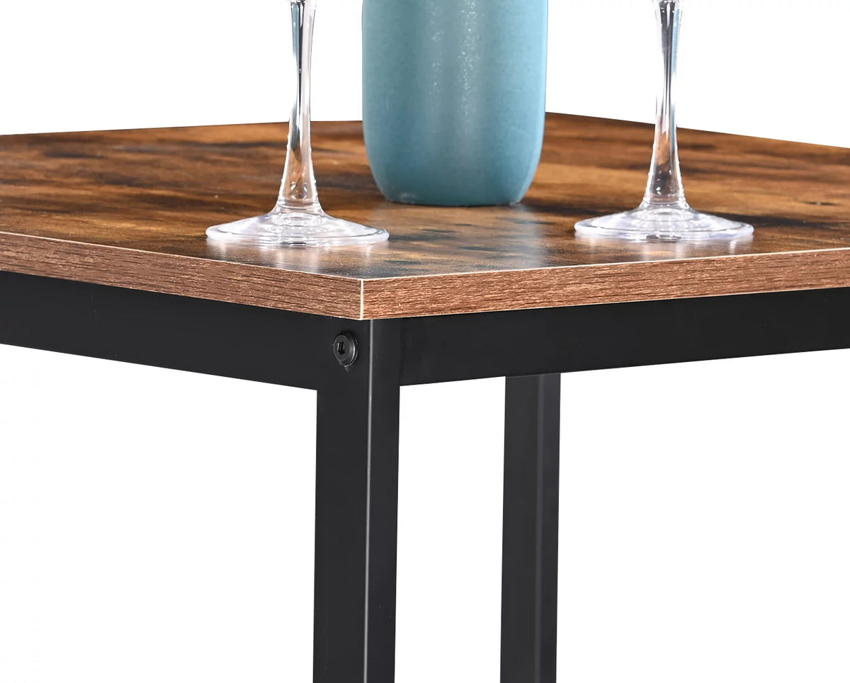 Bar Table Rustic Brown J171