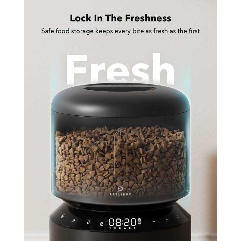 Automatic Cat Feeder Dry Food Dispenser D6598