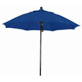 9& Market Umbrella Olefin Pacific Blue Matted Black A43849
