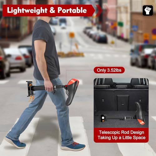 Adjustable Portable Scooter Seat 26 x 16 Cm J943064