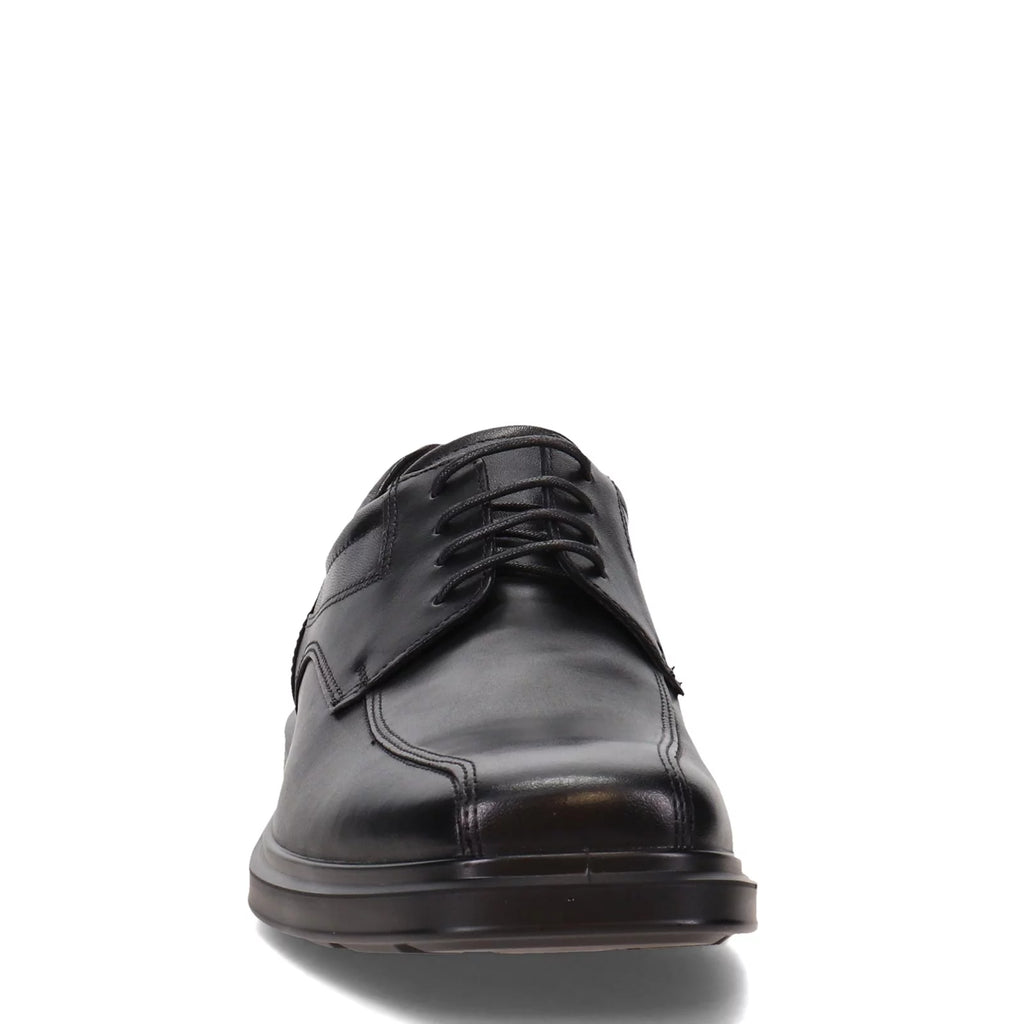 Black Leather Bike Toe Tie R654