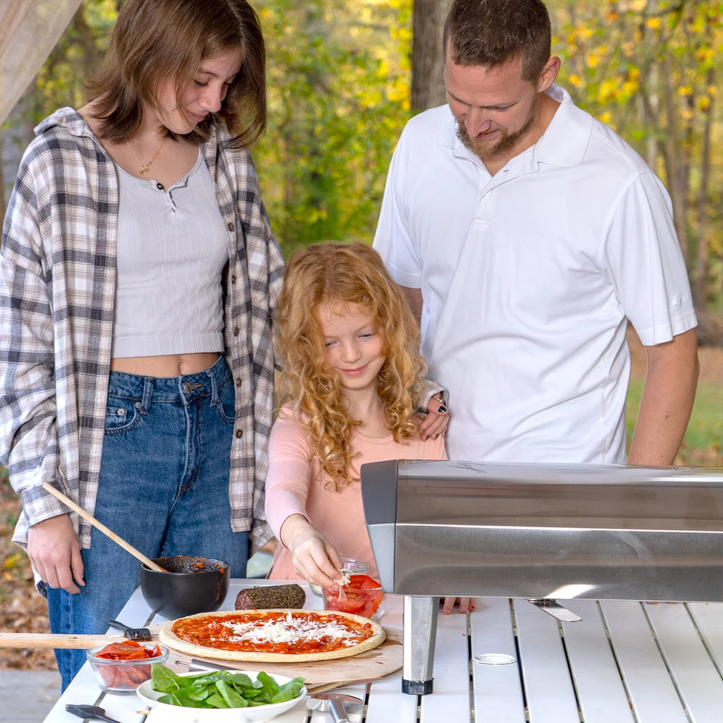 Portable Gas Pizza Oven with Baking Stone I698