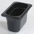 Black Food Pan Set of 6 E469366