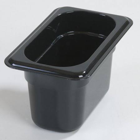 Black Food Pan Set of 6 E469366