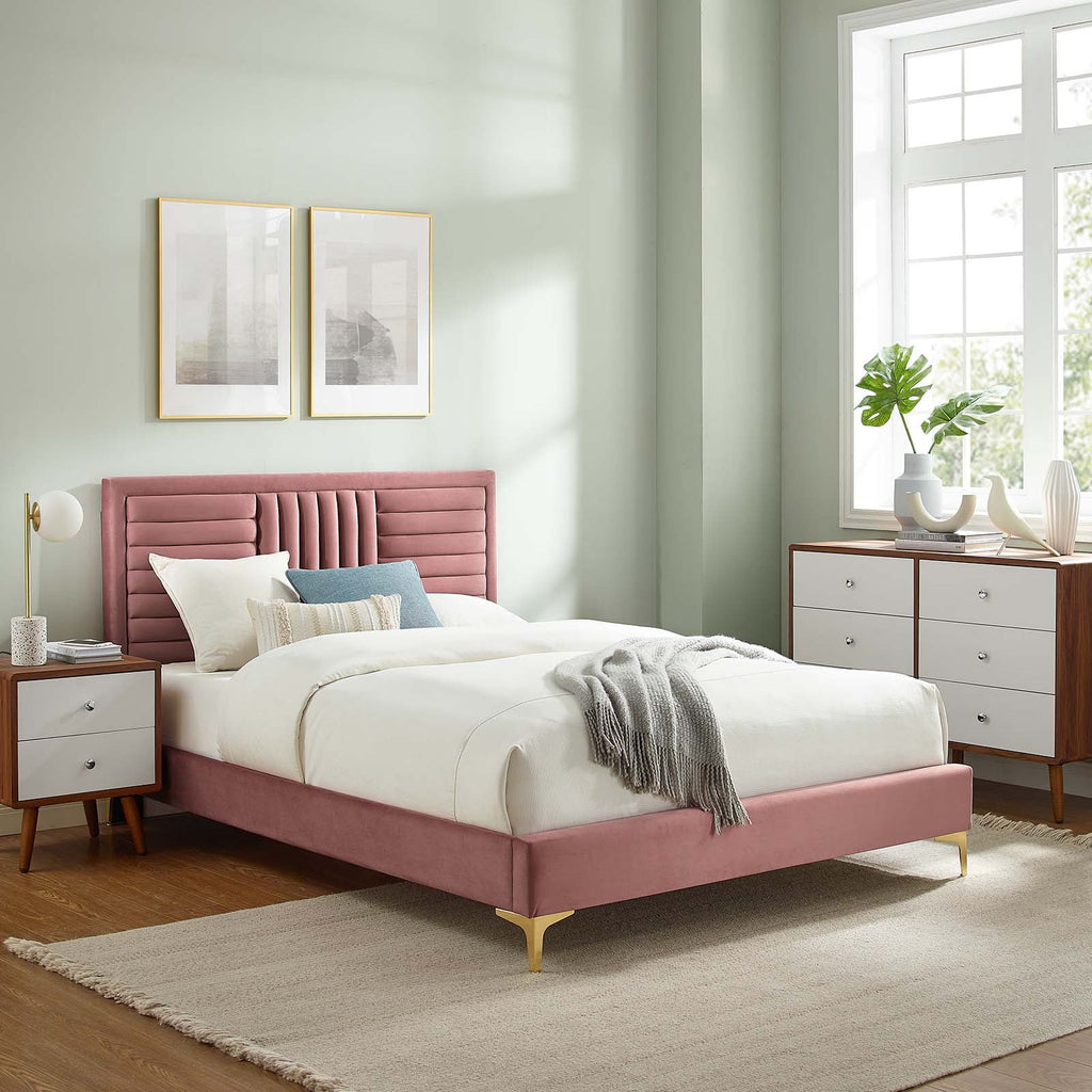 King Platform Bed H7390