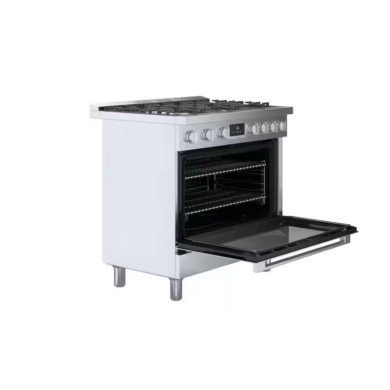 36 in. Dual Fuel Range with 6-Burners in Stainless Steel P603118