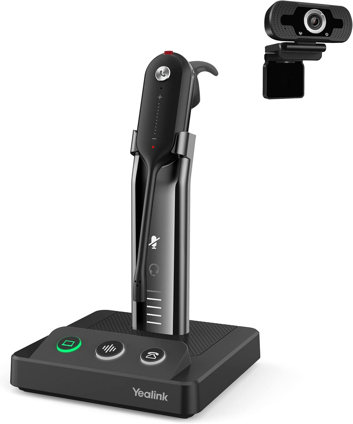 Wireless Noise Canceling Headset and Webcam V26530