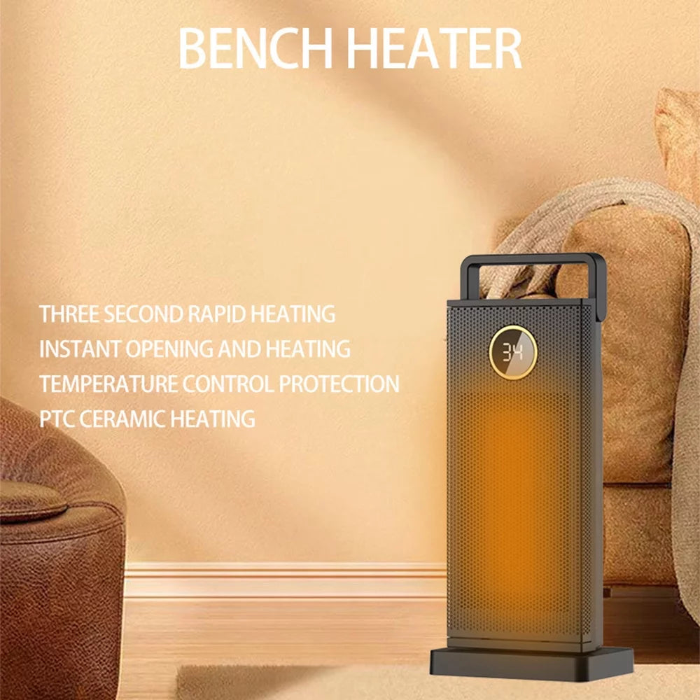 2000W PTC Ceramic Portable Space Heater with Remote P4828