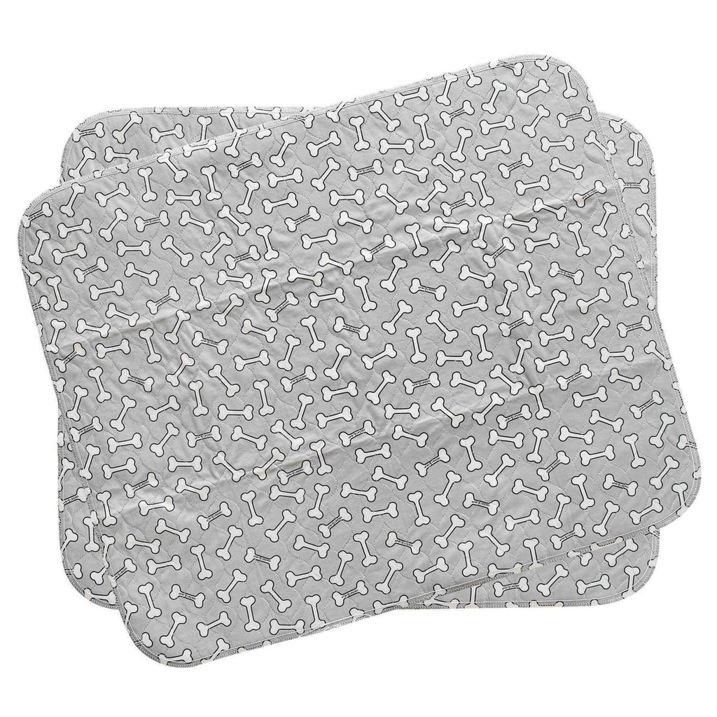 Bone Print Washable Reusable Pee Pads for Dogs G2427