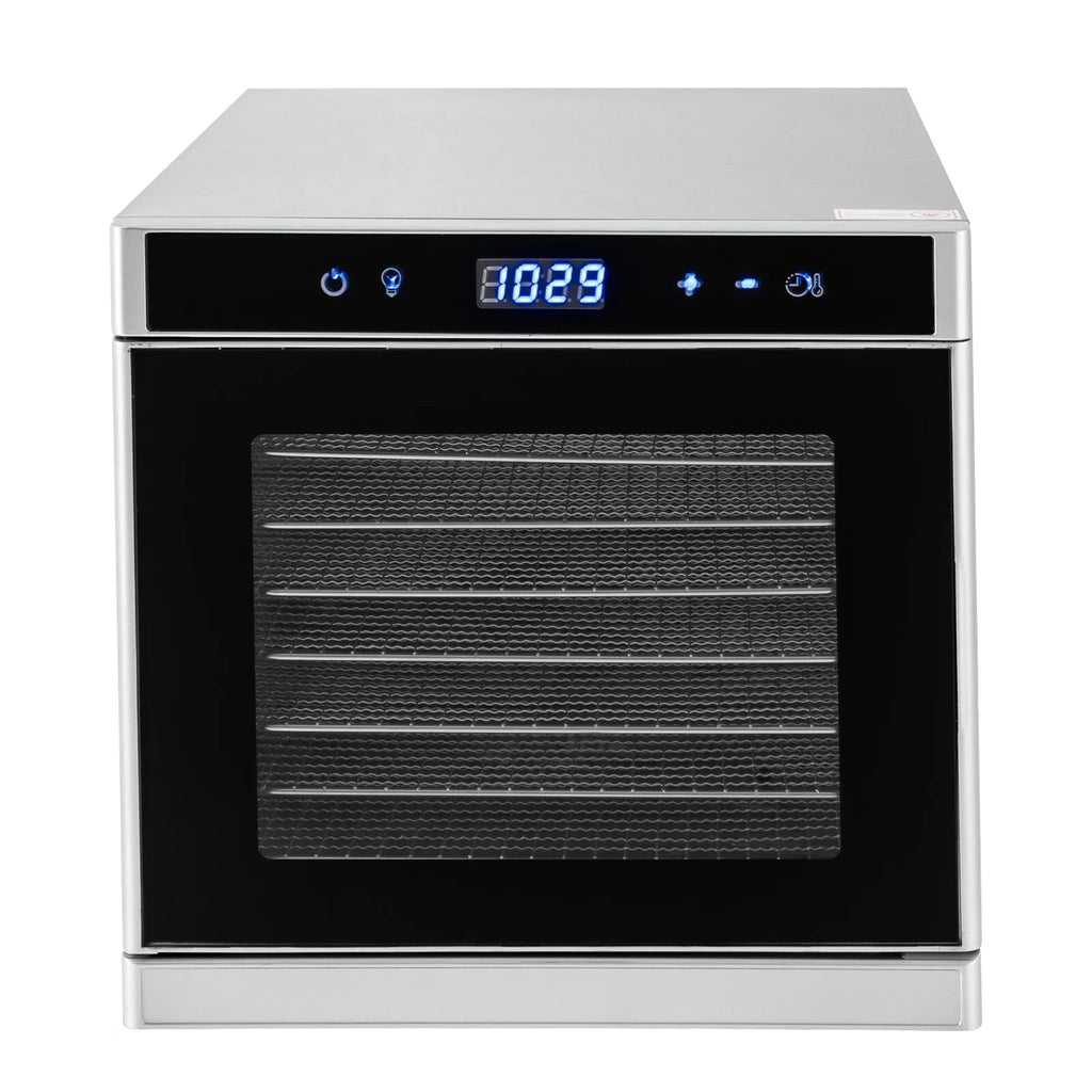 8 Trays Stainless Steel Electric Food Dehydrator 700W P1003