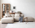 L-Shape Sectional Sofa Set with Chaise Lounge Q8077