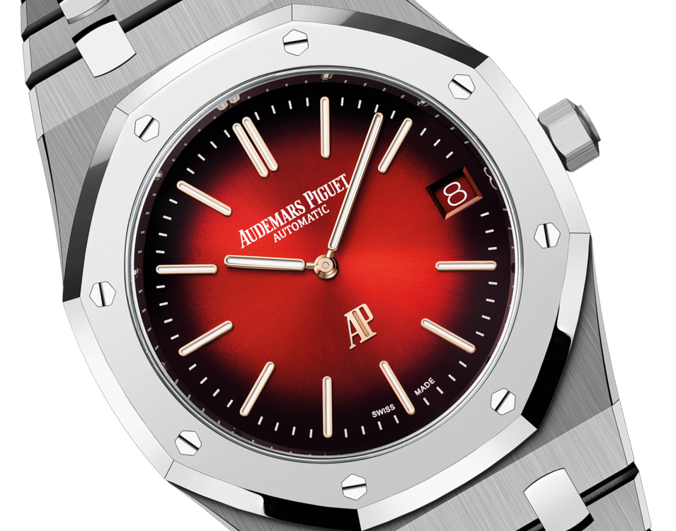 Smoked Burgundy Dial 39mm Watch Q163