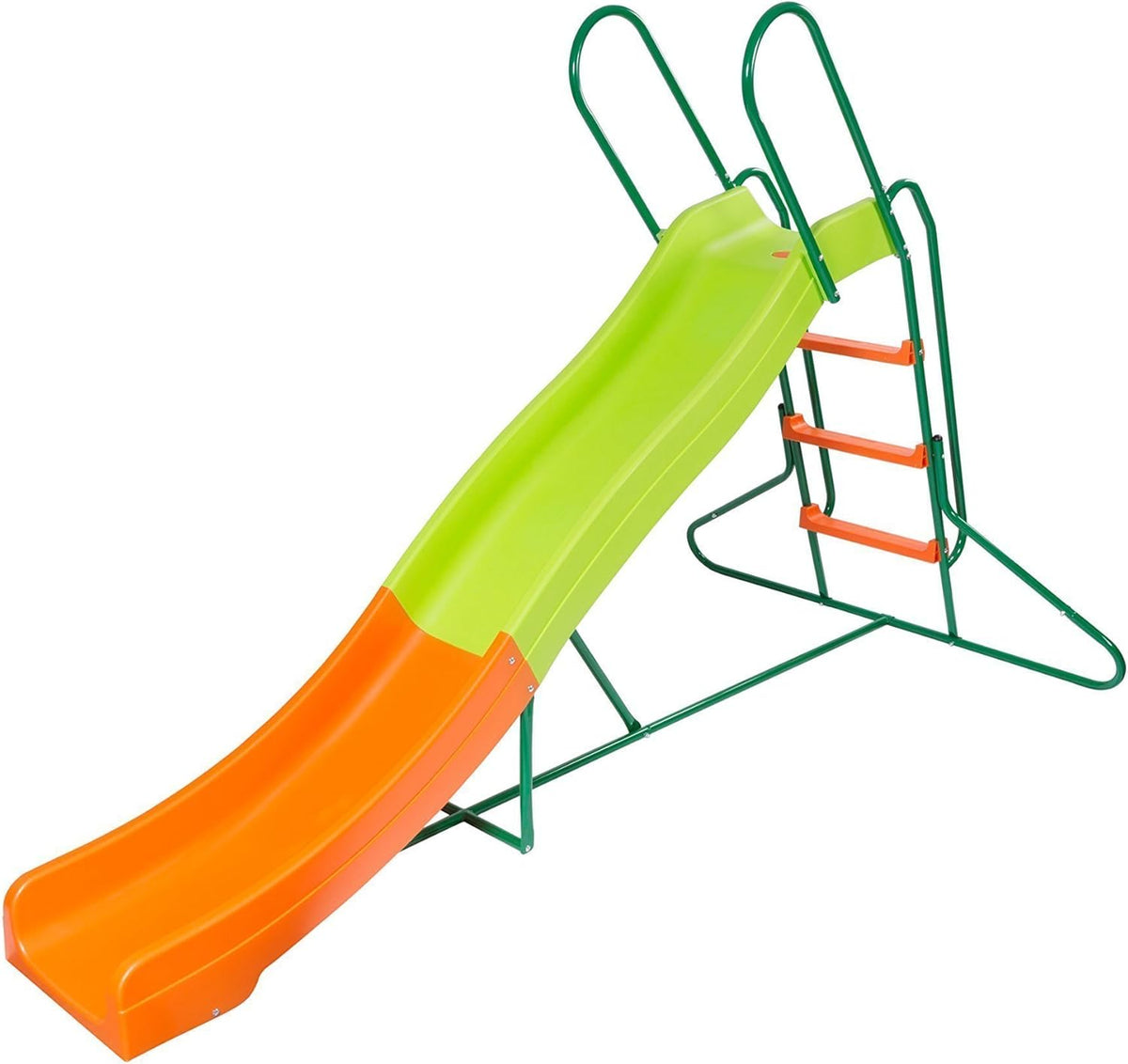 8 FT Freestanding Wavy Water Slide G16780