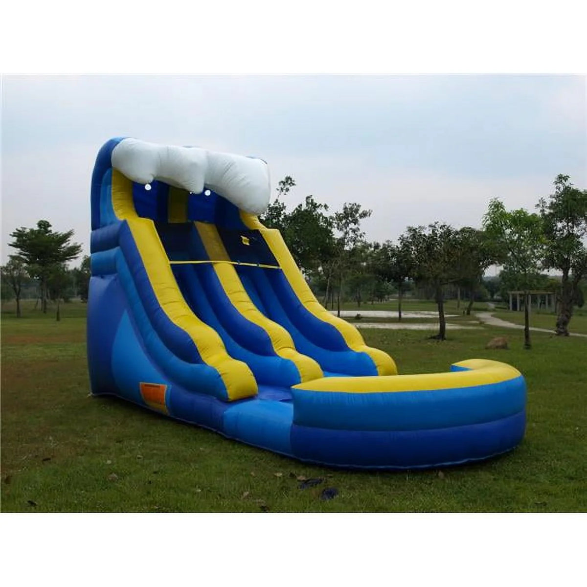 Commercial Grade PVC Vinyl Inflatable Water Slide 12ft with 1HP Blower L17942