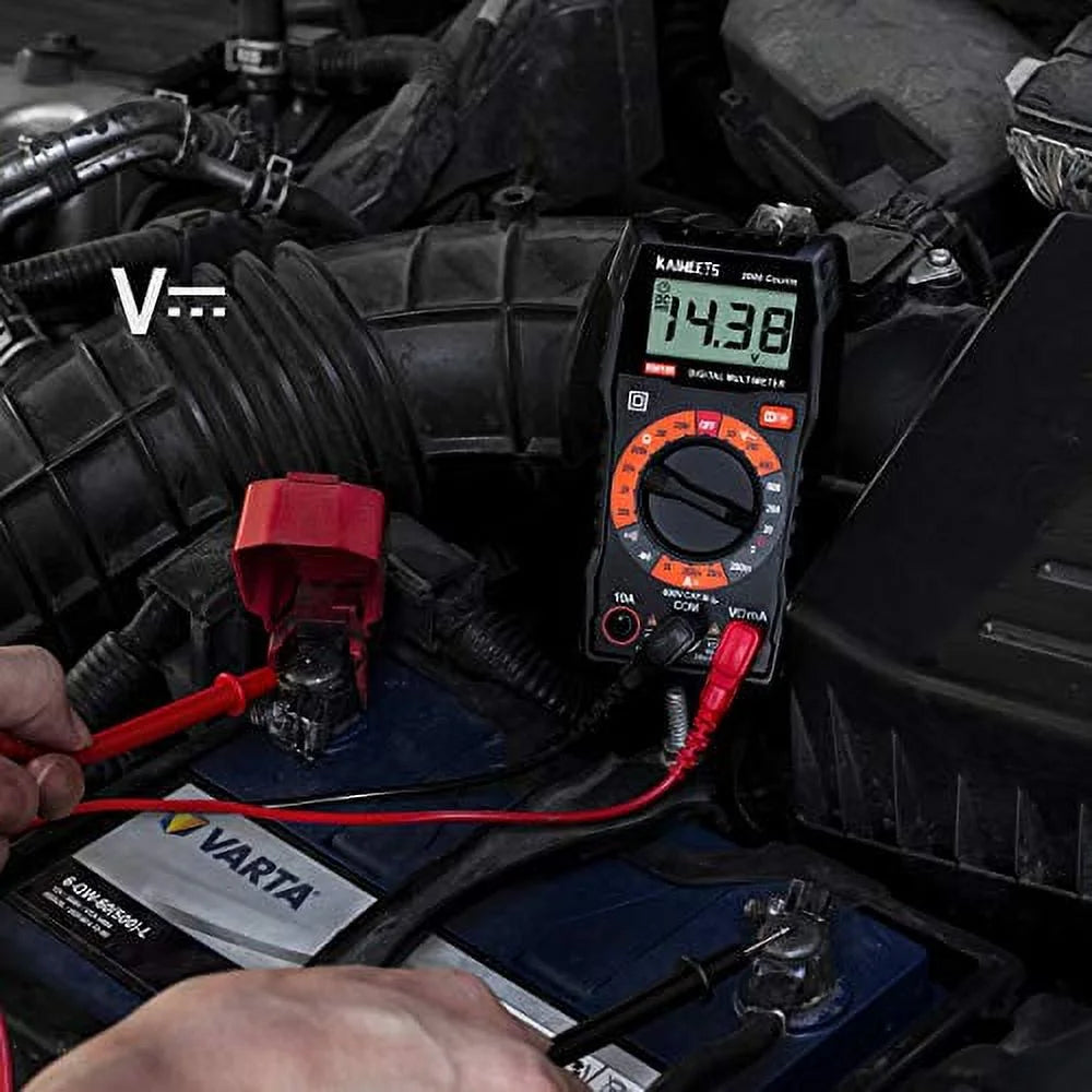 Digital Multimeter with DC AC Voltmeter Ohm Volt Amp Test Meter R300