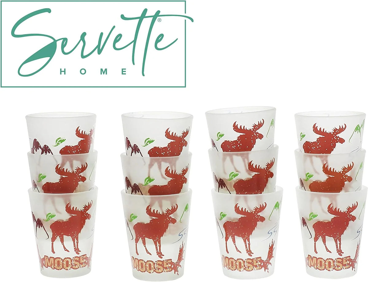 Tequila Shot Glasses 2oz Set of 12 G3009