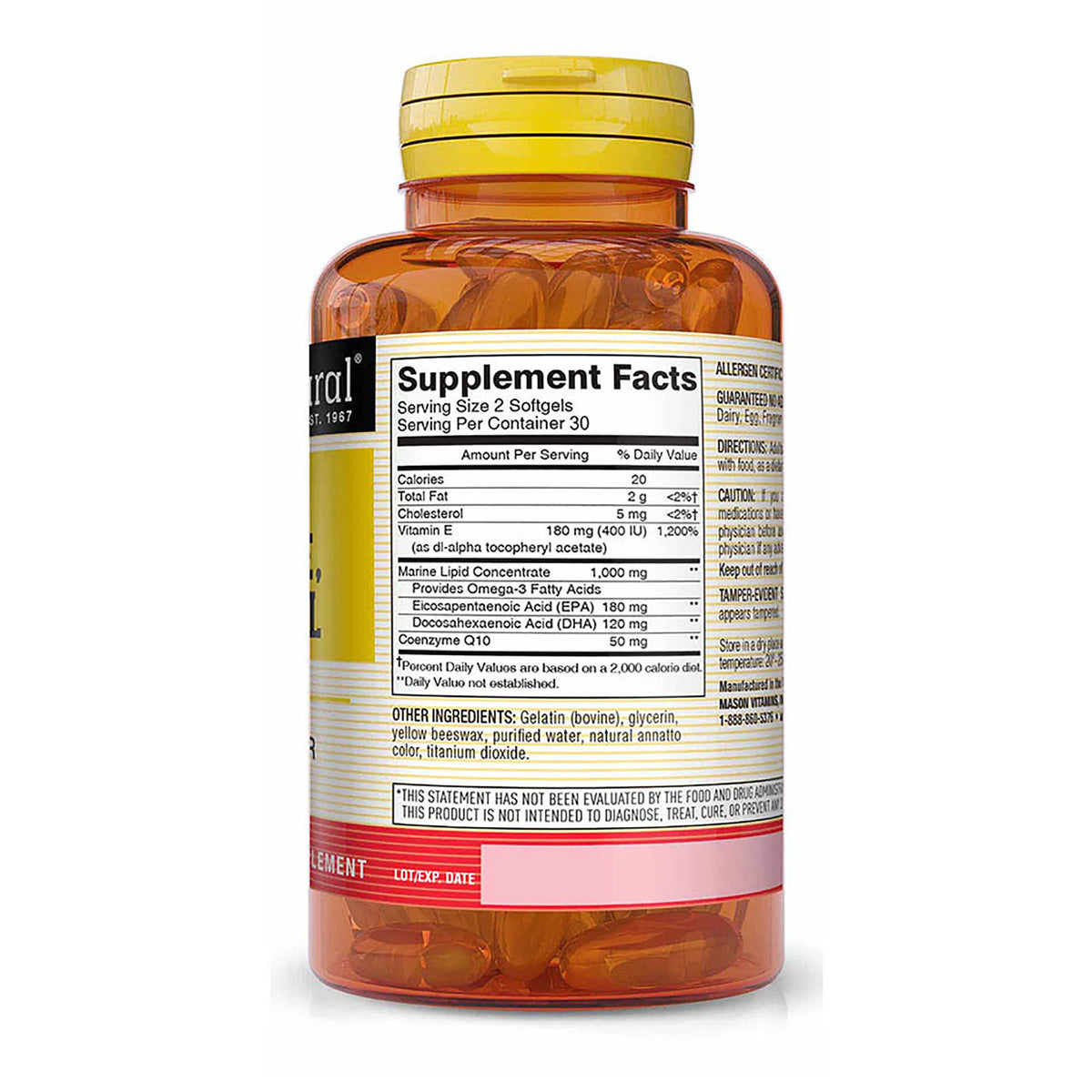3 Pack Co Q10 Vit E & Fish Oil Soft Gels C120