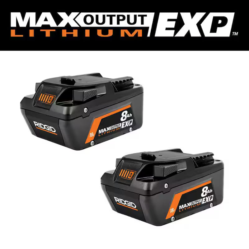 18V 8.0Ah Battery 2-Pack H442953