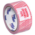 Security Tape, 3x22 x 110 yds, Red/White, 24/Case K81347