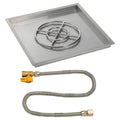30x22 Stainless Steel Drop-In Pan with Match Light Kit Q3180