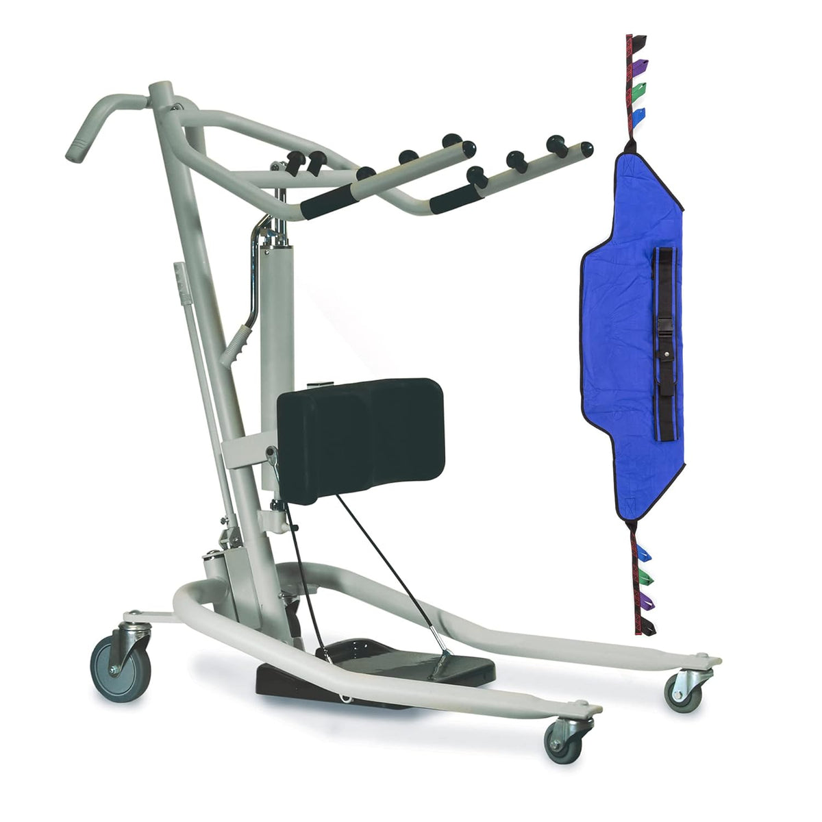 Hydraulic Stand-Up Patient Lift with Standing Sling O7353