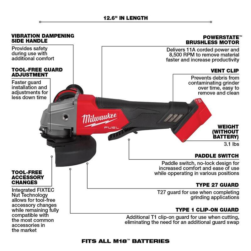 18V Lithium-Ion Brushless Cordless Combo Kit with 5.0 Ah Batteries 7-Tool K58094