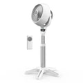 White Variable Speeds Pedestal Fan with Remote Control X948