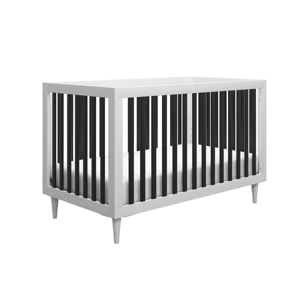 Gray 3 in 1 Crib with Metal Legs C769074