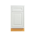 White Inset Raised Panel Base Cabinet B98690