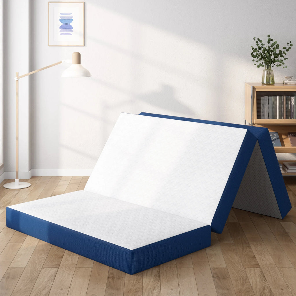 Twin Size Memory Foam Tri-Fold Mattress L9953