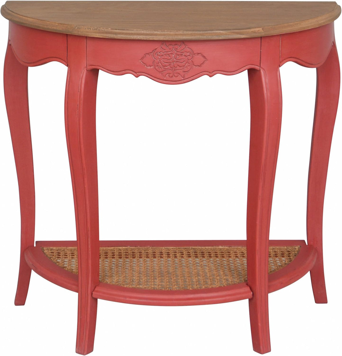 2-Tier Half-Moon Console Table Y72247