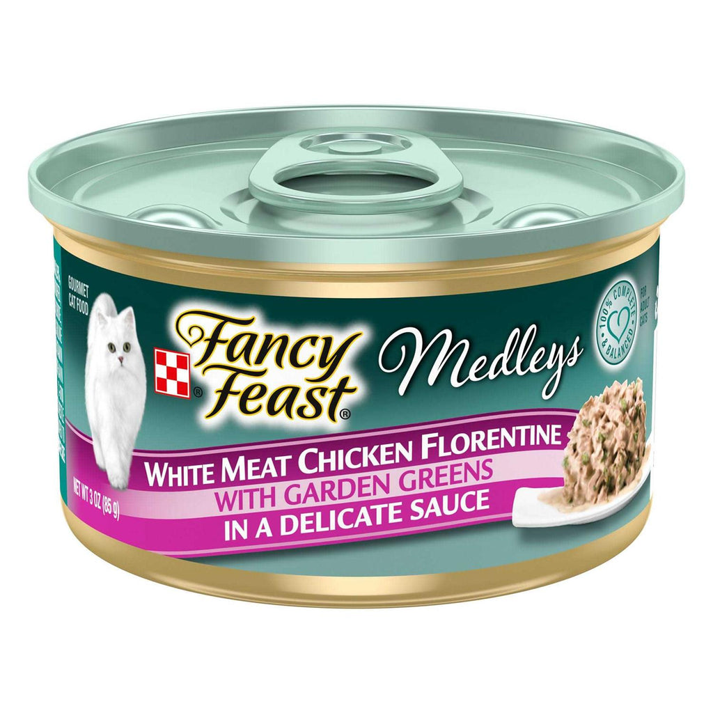 White Meat Chicken Florentine Wet Cat Food I41456