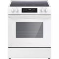 5-Element Slide-In Electric Range with Steam Clean in White G765082