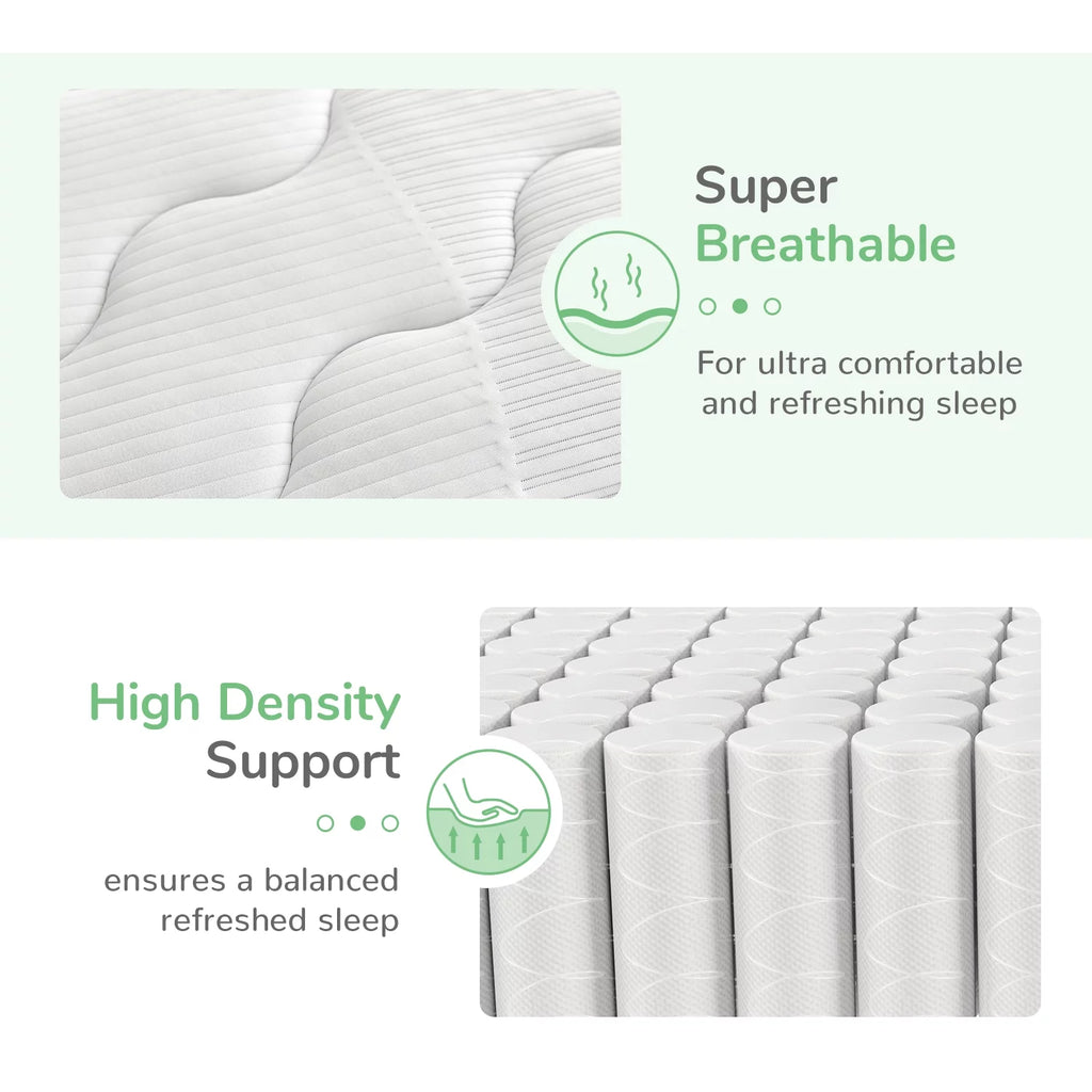 Queen Size Memory Foam Hybrid Mattress V37908
