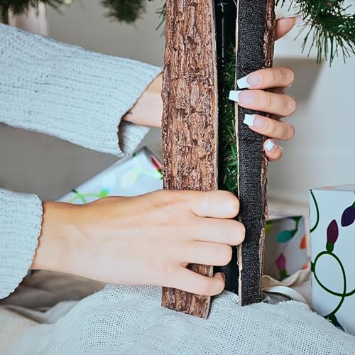Faux Brown Bark Tree Skirt K38257