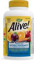 Men’s 50+ Multivitamin Gluten-Free 150 Tablets A65359