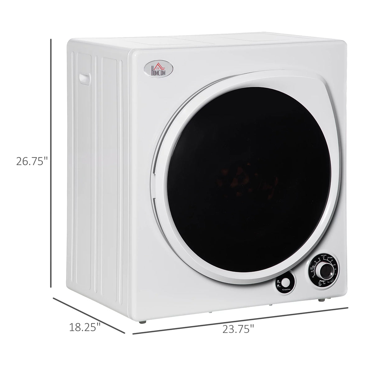 1350W 3.22 Cu. Ft. Portable Clothes Dryer C897