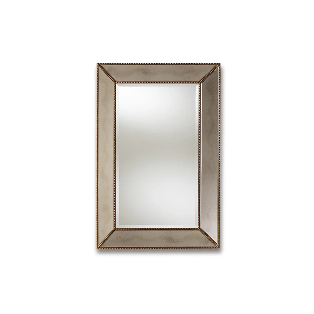 Antique Gold Rectangular Accent Wall Mirror D967845