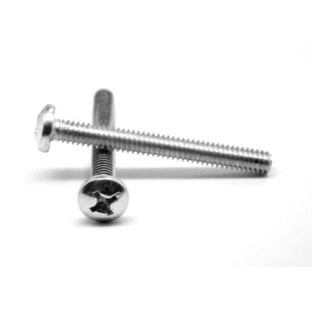 5/16 inch-18 x 1 1/4 inch Coarse Thread Phillips Pan Head Stainless Steel Machine Screw Pk 250 W187