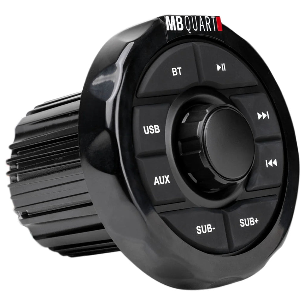 Marine Gauge Receiver with Bluetooth and 2 Black 6.5 Speakers C574307