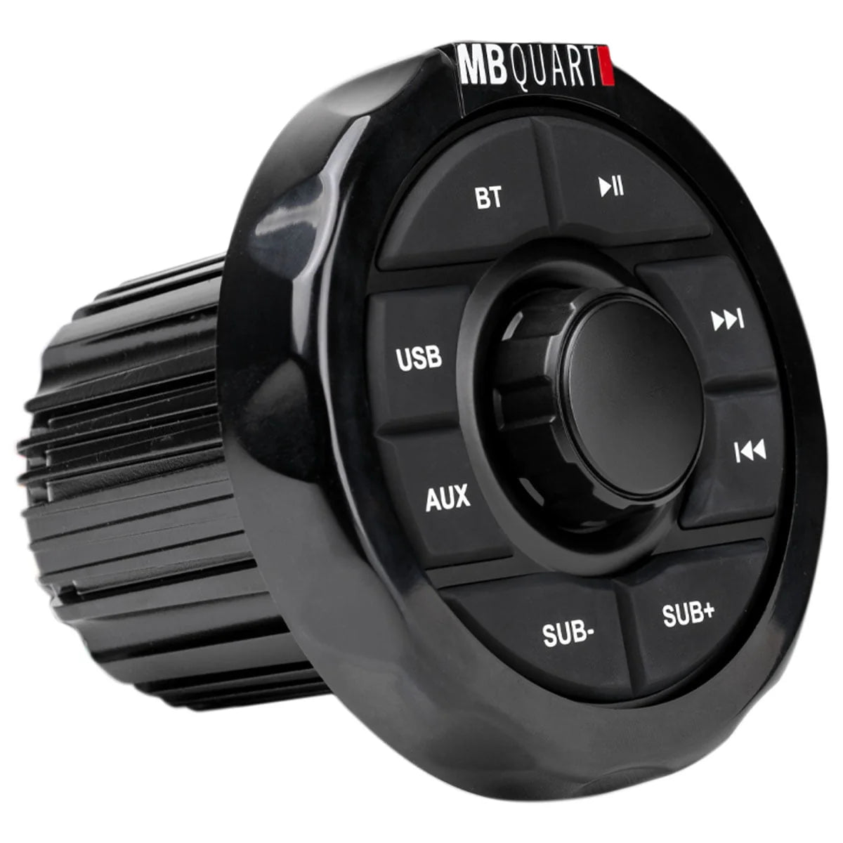 Marine Gauge Receiver with Bluetooth and 2 Black 6.5 Speakers C574307