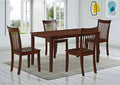 5 Pcs Wood Kitchen Dining Table Set with 4 Chairs U693
