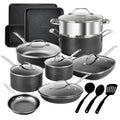 20 Piece Nonstick Blue Cookware Bakeware Set M11794