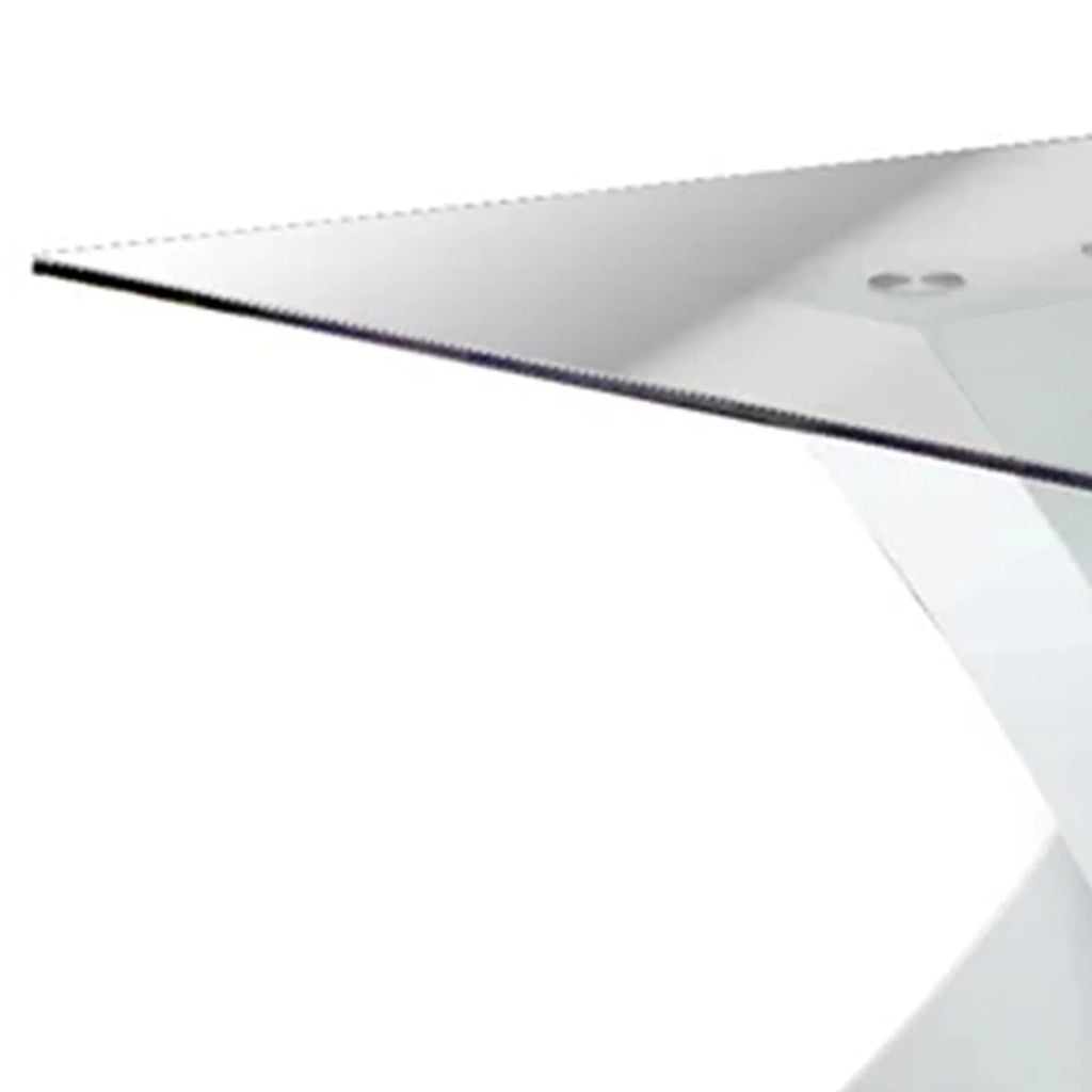 Square Glass Top Dining Table S6826