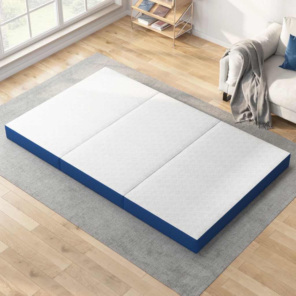 Twin Size Memory Foam Tri-Fold Mattress L9953