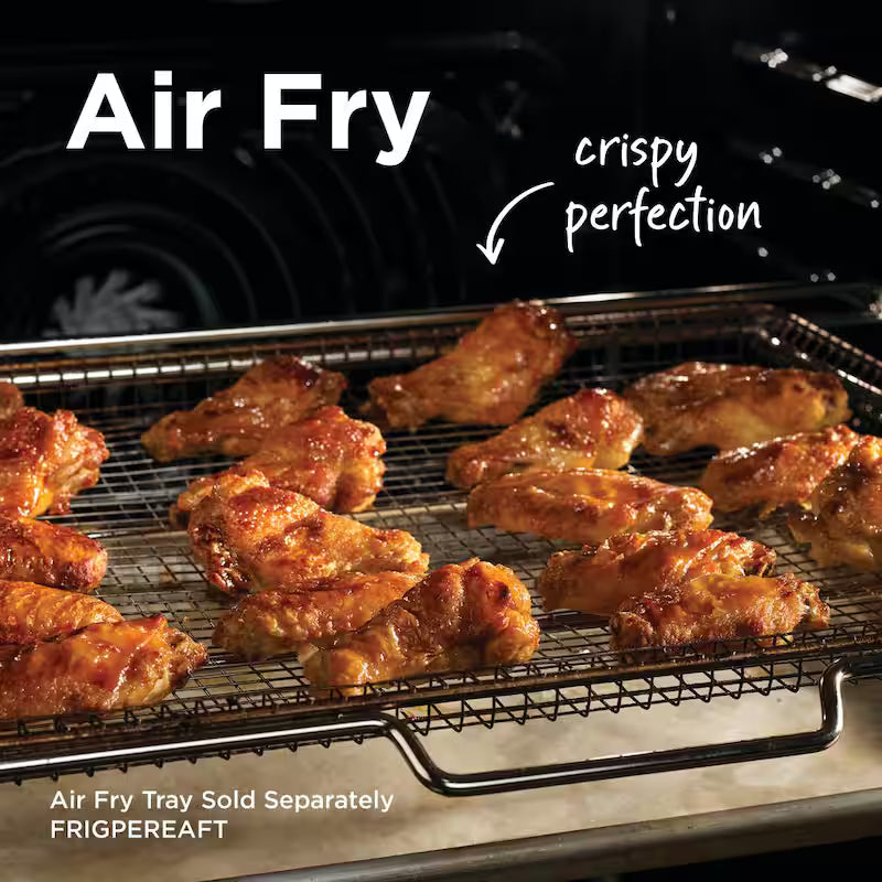 30 in. 6.2 cu.ft. Slide-In Induction Range Stainless Steel M4072