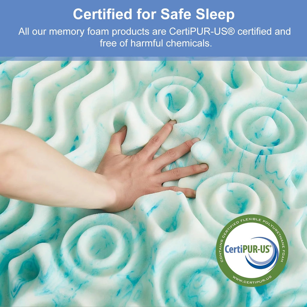 14 inch Gel Memory Foam Queen Size Mattress Z5050