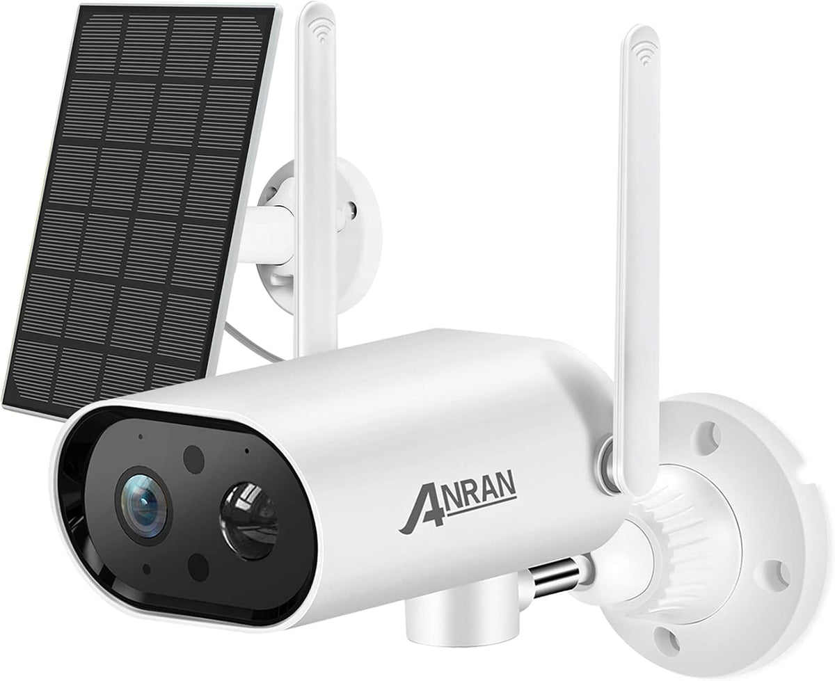 Wireless Solar Powered 1080P Security Camera with 32GB SD Card M353385